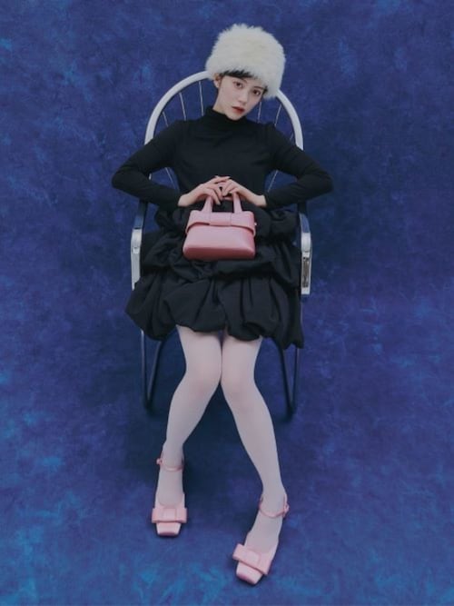 Aravis アラヴィス サテンボウバッグ（ショルダーバッグ）｜CHARLES