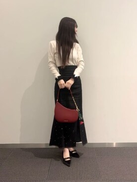 「アイテム（財布/小物）」を使った、CHARLES & KEITHさん（レディース・160cm）の冬コーディネート