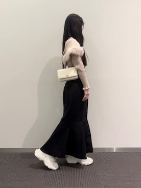 CHARLES & KEITHさん（レディース・160cm）の冬コーディネート