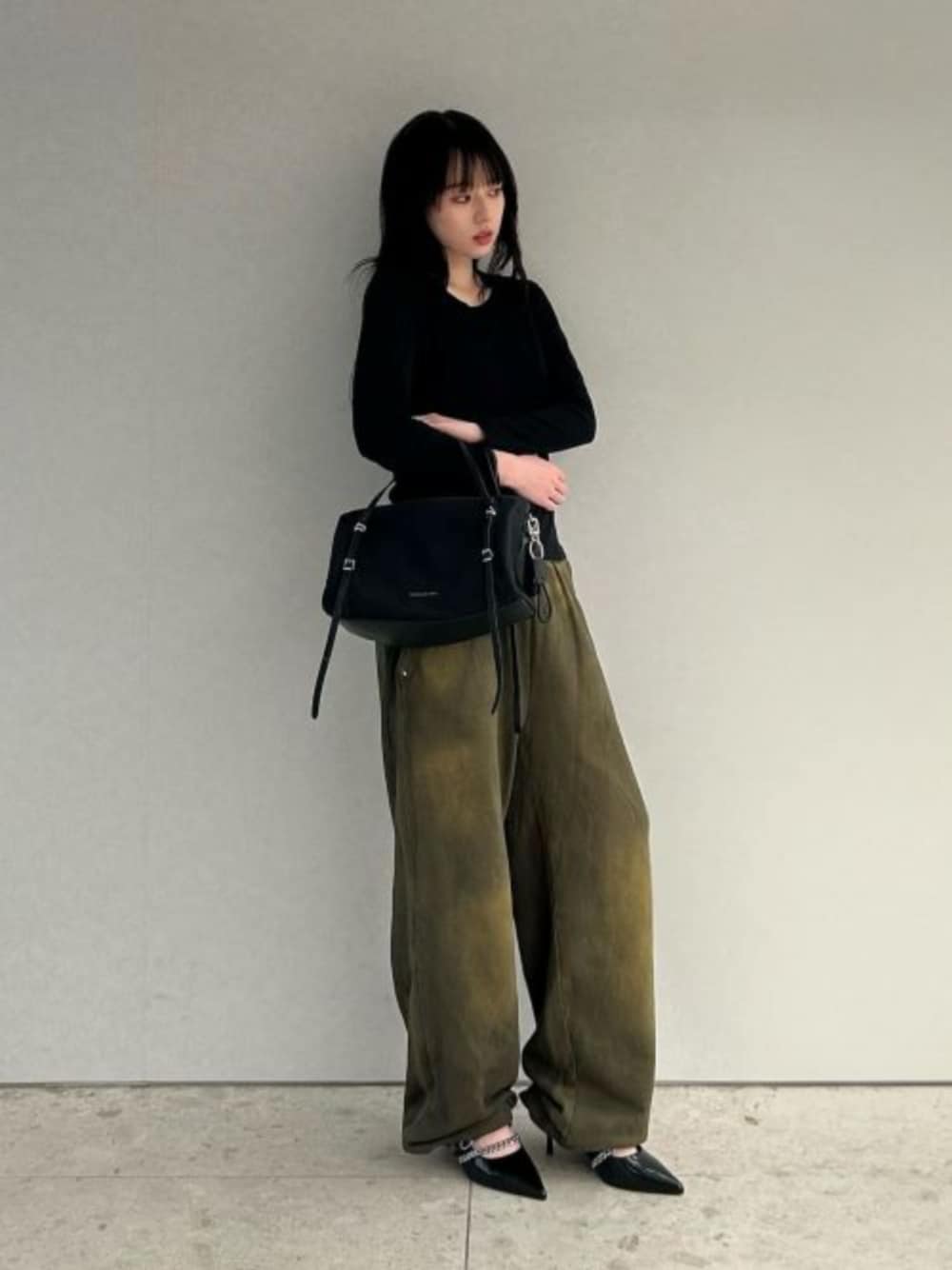 CHARLES & KEITH（チャールズ & キース）の「Levyミニレヴィーナイロン