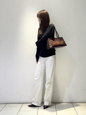 「CHARLES & KEITH（チャールズ & キース）のアイテム（パンプス）」を使った、CHARLES & KEITHさん（レディース・160cm）の秋コーディネート