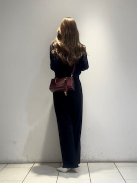 「CHARLES & KEITH（チャールズ & キース）のアイテム（トートバッグ）」を使った、CHARLES & KEITHさん（レディース・160cm）の夏コーディネート