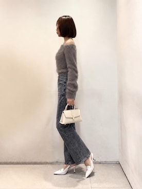 「CHARLES & KEITH（チャールズ & キース）のアイテム（パンプス）」を使った、CHARLES & KEITHさん（レディース・160cm）の秋コーディネート