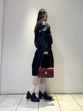 CHARLES & KEITHさん（レディース・160cm）の冬コーディネート