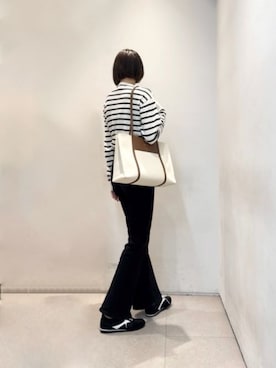 「CHARLES & KEITH（チャールズ & キース）のアイテム（スニーカー）」を使った、CHARLES & KEITHさん（レディース・160cm）の春コーディネート