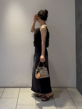 「CHARLES & KEITH（チャールズ & キース）のアイテム（キーケース/キーアクセサリー）」を使った、CHARLES & KEITHさん（レディース・160cm）の春コーディネート