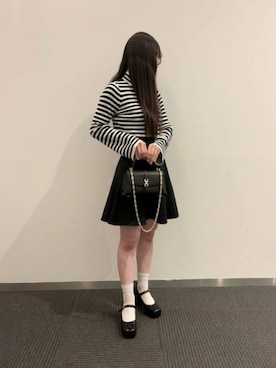 「CHARLES & KEITH（チャールズ & キース）のアイテム（パンプス）」を使った、CHARLES & KEITHさん（レディース・160cm）の秋コーディネート