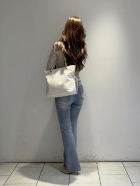 「CHARLES & KEITH（チャールズ & キース）のKaleen カリーン スリングバックスティレット（パンプス、ベージュ系）」を使った、CHARLES & KEITHさん（レディース・160cm）の夏コーディネート