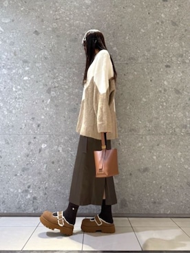 CHARLES & KEITHさん（レディース・160cm）の冬コーディネート