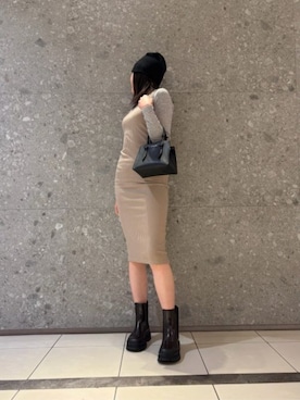 CHARLES & KEITHさん（レディース・160cm）の冬コーディネート