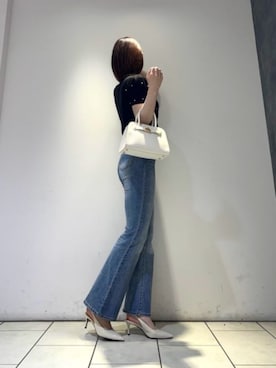 「CHARLES & KEITH（チャールズ & キース）のKaia カイア スリングバックパンプス（パンプス）」を使った、CHARLES & KEITHさん（レディース・160cm）の夏コーディネート