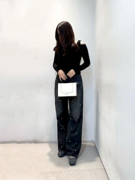 「CHARLES & KEITH（チャールズ & キース）のアイテム（パンプス）」を使った、CHARLES & KEITHさん（レディース・160cm）の秋コーディネート