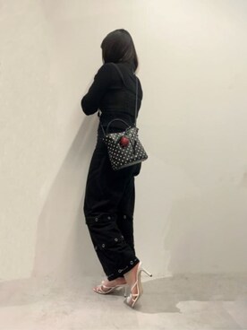 「CHARLES & KEITH（チャールズ & キース）のアイテム（キーケース/キーアクセサリー）」を使った、CHARLES & KEITHさん（レディース・160cm）の春コーディネート