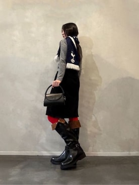 CHARLES & KEITHさん(レディース・160cm)の冬コーディネート