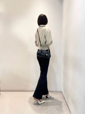 「CHARLES & KEITH（チャールズ & キース）のTaylen テイレン スリングバッグパンプス（パンプス）」を使った、CHARLES & KEITHさん（レディース・160cm）の春コーディネート