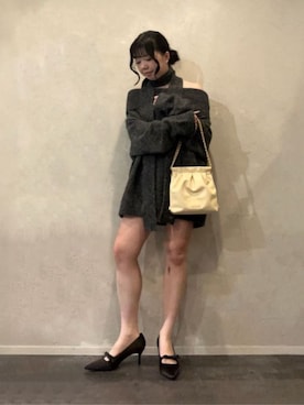 CHARLES & KEITHさん（レディース・160cm）の冬コーディネート