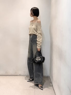 「CHARLES & KEITH（チャールズ & キース）のアイテム（パンプス）」を使った、CHARLES & KEITHさん（レディース・160cm）の秋コーディネート