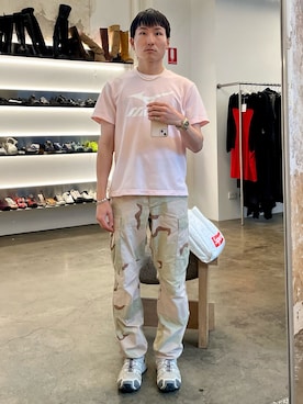 「MIZUNO（ミズノ　）のアイテム」を使った、Yuukiさん（メンズ・170cm）の春コーディネート