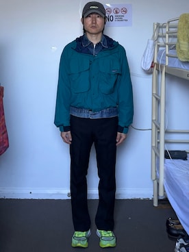 「Wrangler（ラングラー）のアイテム」を使った、Yuukiさん（メンズ・170cm）の秋コーディネート