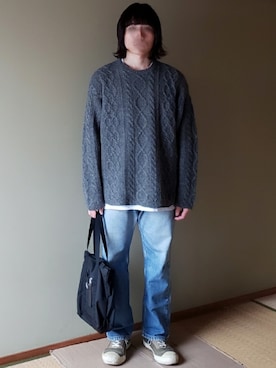 「505」｜Yuukiさん（メンズ・169cm）の秋コーディネート