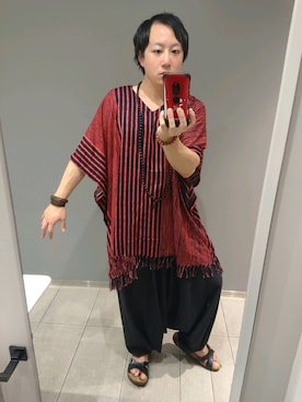 エスニック柄 のメンズ人気ファッションコーディネート Wear