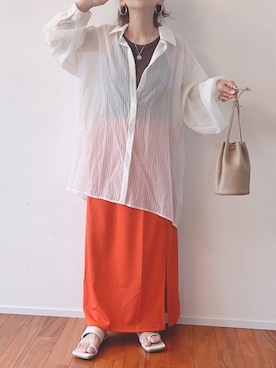 m♡ao*さん(レディース・152cm)の夏コーディネート