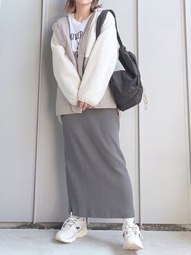 「LBC（エルビーシー）のアイテム（ジャケット/アウター）」を使った、m♡ao*さん（レディース・152cm）の秋コーディネート