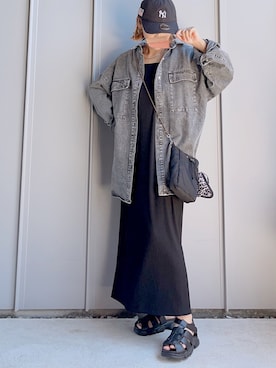 「Auntie Rosa Holiday（アンティローザホリデー）のアイテム」を使った、m♡ao*さん（レディース・152cm）の夏コーディネート