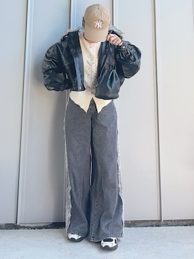 「tiptop」｜m♡ao*さん（レディース・152cm）の秋コーディネート