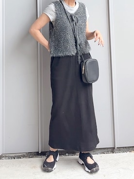 「GeeRA（ジーラ）のアイテム」を使った、m♡ao*さん（レディース・152cm）の夏コーディネート