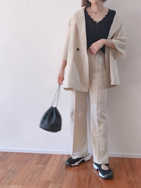 m♡ao*さん（レディース・152cm）の春コーディネート