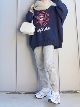 「GISHER（ギッシャー）のアイテム」を使った、m♡ao*さん（レディース・152cm）の冬コーディネート