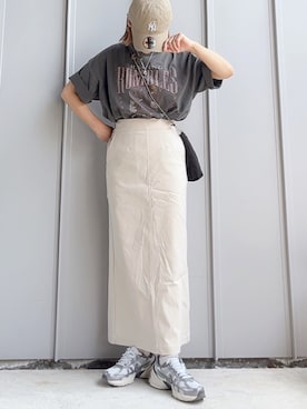 「Q（キュー）のアイテム」を使った、m♡ao*さん（レディース・152cm）の春コーディネート