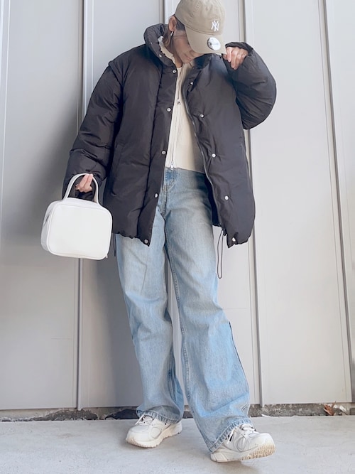 セール】ベスト2wayフェイクダウンブルゾン（ダウンジャケット/コート