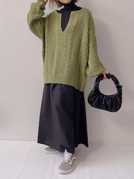 m♡ao*さん（レディース・152cm）の冬コーディネート