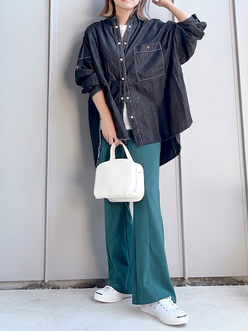 レインボー様 C6024 オーバーブラウス×パンツコーデ レインボー様 C6024 オーバーブラウス×パンツコーデ パンツを