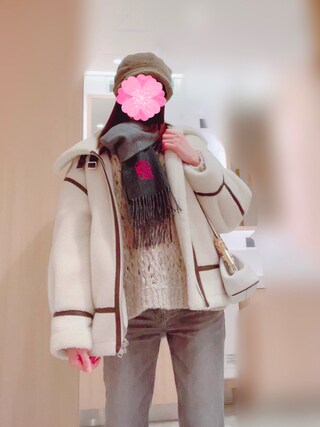 FRAY I.D（フレイアイディー）の「ビックカラーボンバージャケット  