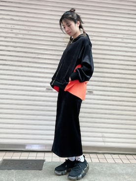 「Risley（リズレー）のアイテム」を使った、なべさん（レディース・161cm）の秋コーディネート