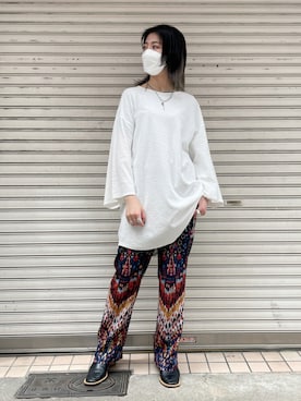 なべさん（レディース・161cm）の春コーディネート