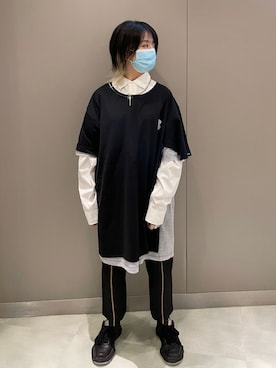 「guernika（ゲルニカ）のアイテム」を使った、なべさん（レディース・161cm）の秋コーディネート