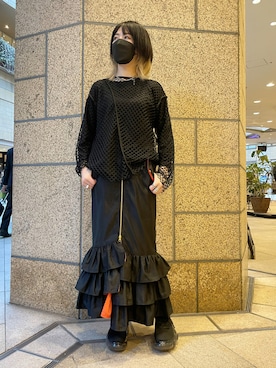 「Risley（リズレー）のアイテム」を使った、なべさん（レディース・161cm）の冬コーディネート