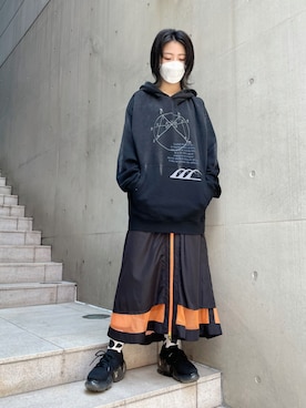 「Risley（リズレー）のアイテム」を使った、なべさん（レディース・161cm）の春コーディネート