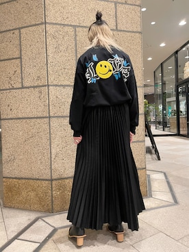 「STUD MUFFIN（スタッドマフィン）のアイテム」を使った、なべさん（レディース・161cm）の冬コーディネート