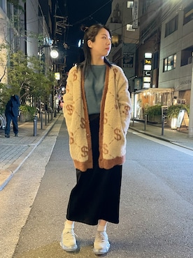 「STUD MUFFIN（スタッドマフィン）のアイテム」を使った、なべさん（レディース・161cm）の秋コーディネート