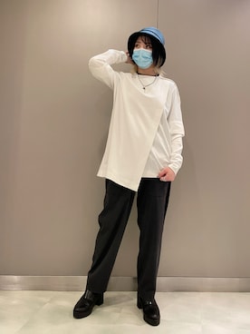 「C DIEM(カルペディエム)のアイテム」を使った、なべさん(レディース・161cm)の秋コーディネート