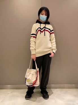 「TRANSIT（トランジット）のアイテム」を使った、なべさん（レディース・161cm）の夏コーディネート