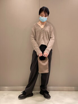 「TRANSIT（トランジット）のアイテム」を使った、なべさん（レディース・161cm）の夏コーディネート