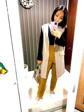 「カボチャコーデ🎃」｜아야노さん（レディース・152cm）の秋コーディネート