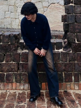 「MONKEY TIME（モンキータイム）のアイテム」を使った、じゅんいちさん（メンズ・168cm）の秋コーディネート