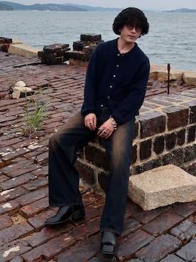 「MONKEY TIME（モンキータイム）のアイテム」を使った、じゅんいちさん（メンズ・168cm）の秋コーディネート